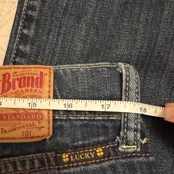 Lucky Brand Women's Boot Cut Jeans - Dark Blue - Picture 4 of 5